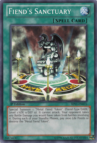 Fiend's Sanctuary [BP01-EN076] Common | Devastation Store