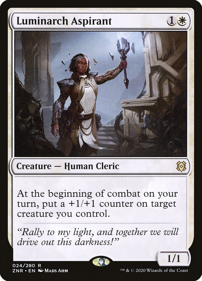 Luminarch Aspirant [Zendikar Rising] | Devastation Store