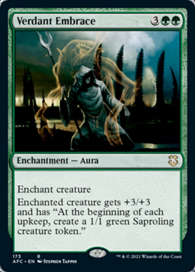 Verdant Embrace [Dungeons & Dragons: Adventures in the Forgotten Realms Commander] | Devastation Store