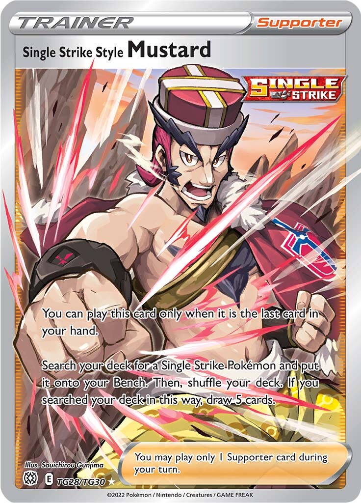 Single Strike Style Mustard (TG28/TG30) [Sword & Shield: Brilliant Stars] | Devastation Store