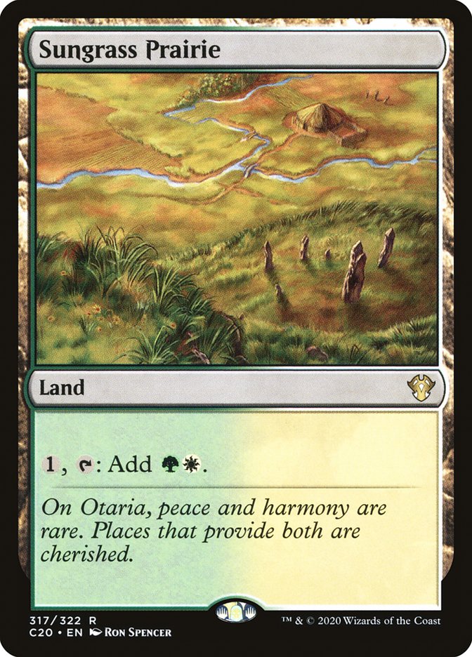 Sungrass Prairie [Commander 2020] | Devastation Store