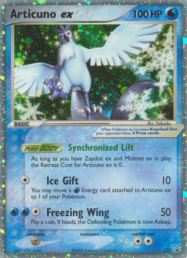 Articuno ex (032) [Nintendo: Black Star Promos] | Devastation Store