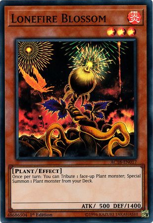 Lonefire Blossom [AC18-EN017] Super Rare | Devastation Store