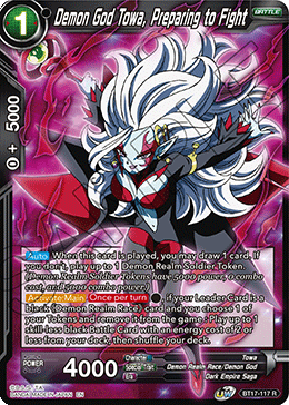 Demon God Towa, Preparing to Fight (BT17-117) [Ultimate Squad] | Devastation Store