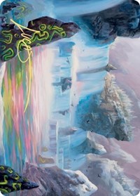Glittering Frost Art Card (Gold-Stamped Signature) [Kaldheim: Art Series] | Devastation Store