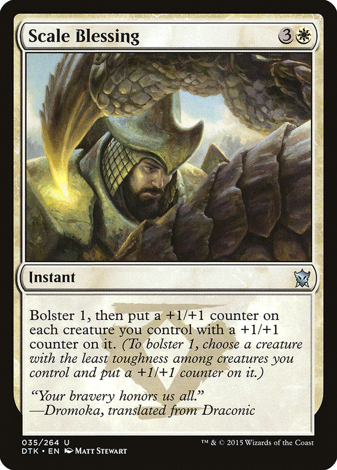 Scale Blessing [Dragons of Tarkir] | Devastation Store