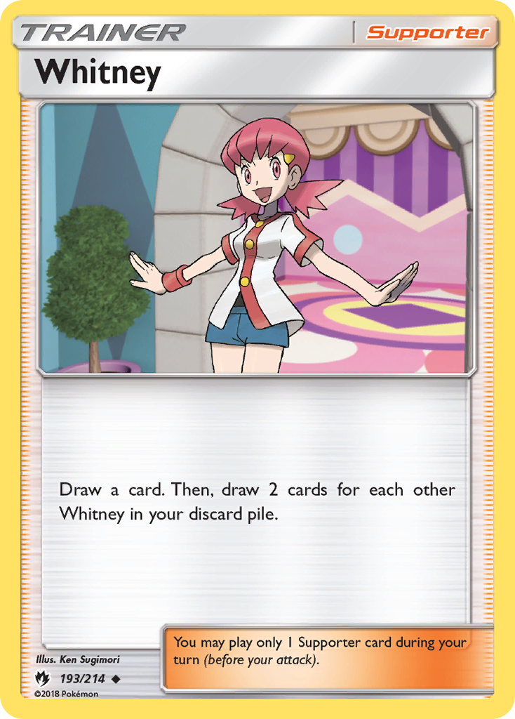 Whitney (193/214) [Sun & Moon: Lost Thunder] | Devastation Store