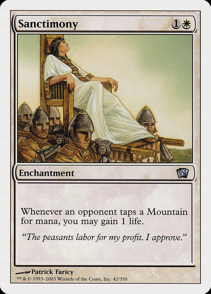 Sanctimony [Eighth Edition] - Devastation Store | Devastation Store