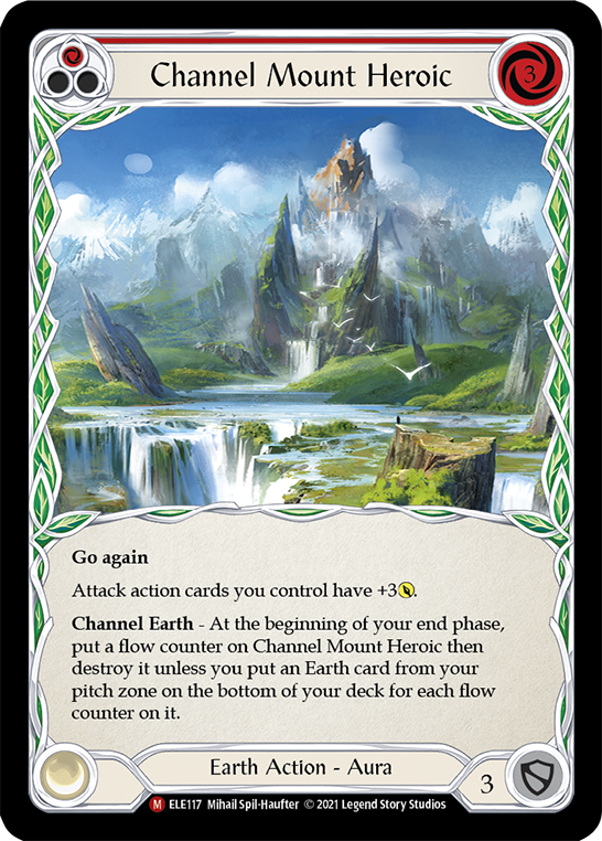 Channel Mount Heroic [ELE117] (Tales of Aria)  1st Edition Normal | Devastation Store