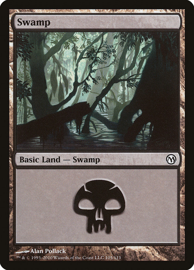 Swamp (105) [Duels of the Planeswalkers] - Devastation Store | Devastation Store