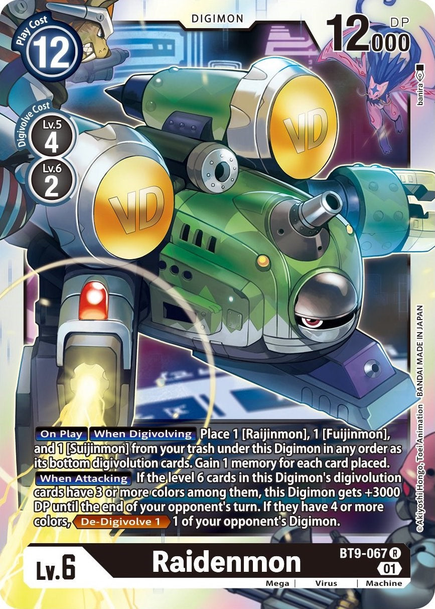 Raidenmon [BT9-067] [X Record] | Devastation Store
