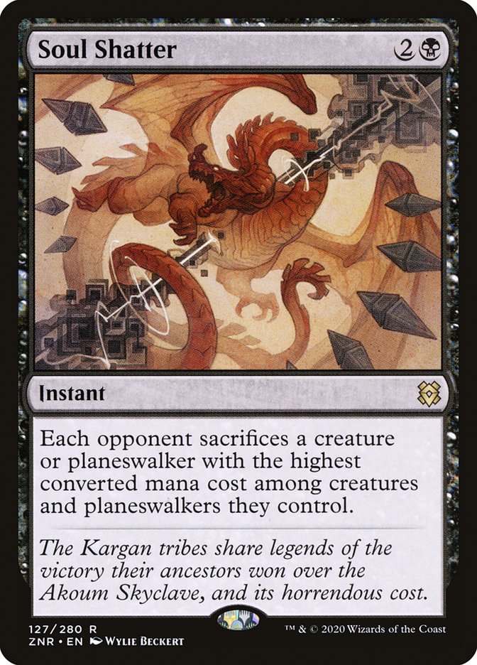 Soul Shatter [Zendikar Rising] | Devastation Store