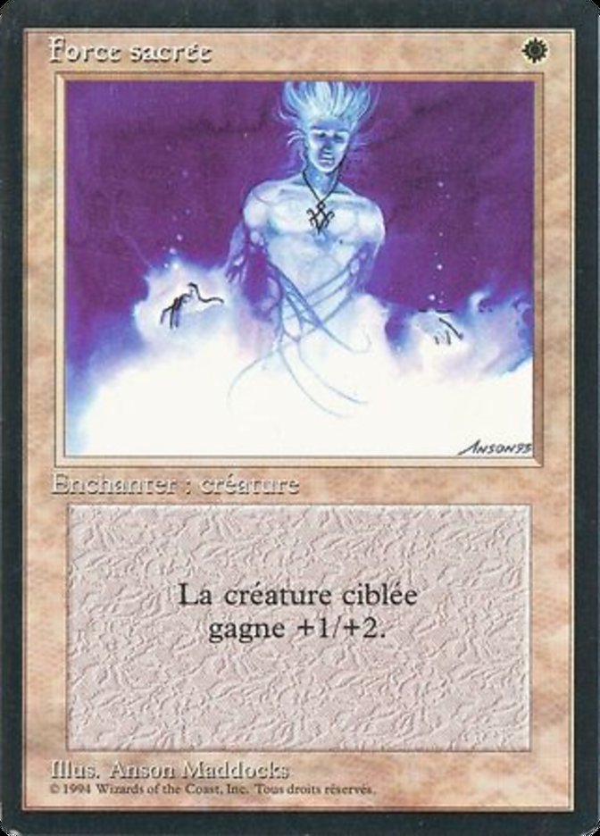 Holy Strength [Foreign Black Border] | Devastation Store