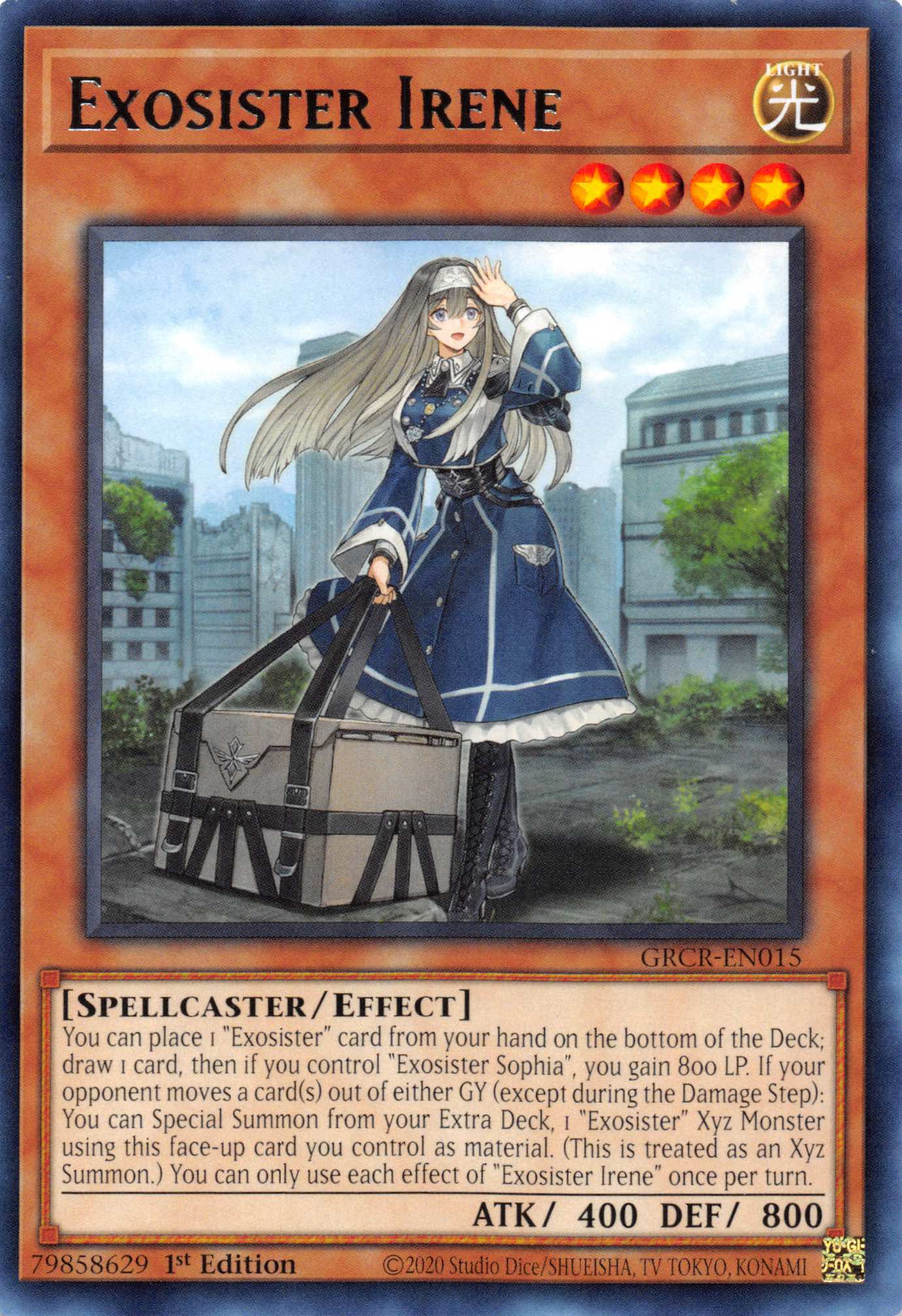 Exosister Irene [GRCR-EN015] Rare | Devastation Store