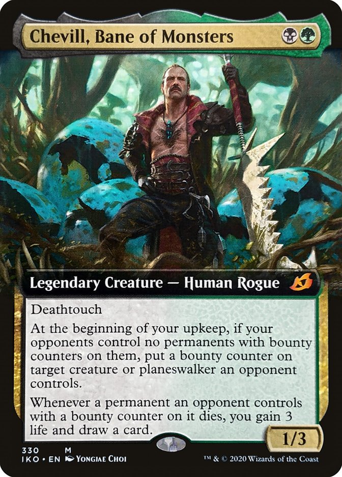 Chevill, Bane of Monsters (Extended Art) [Ikoria: Lair of Behemoths] | Devastation Store