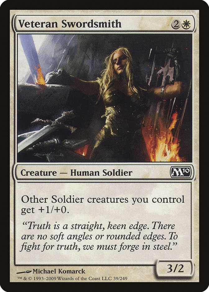 Veteran Swordsmith [Magic 2010] | Devastation Store
