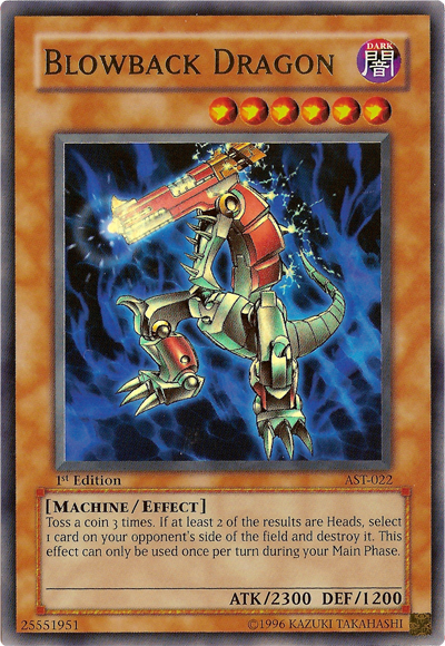 Blowback Dragon [AST-022] Ultra Rare | Devastation Store