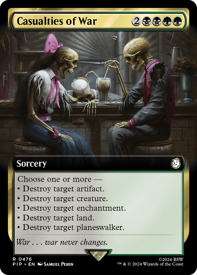 Casualties of War (Extended Art) [Fallout] | Devastation Store