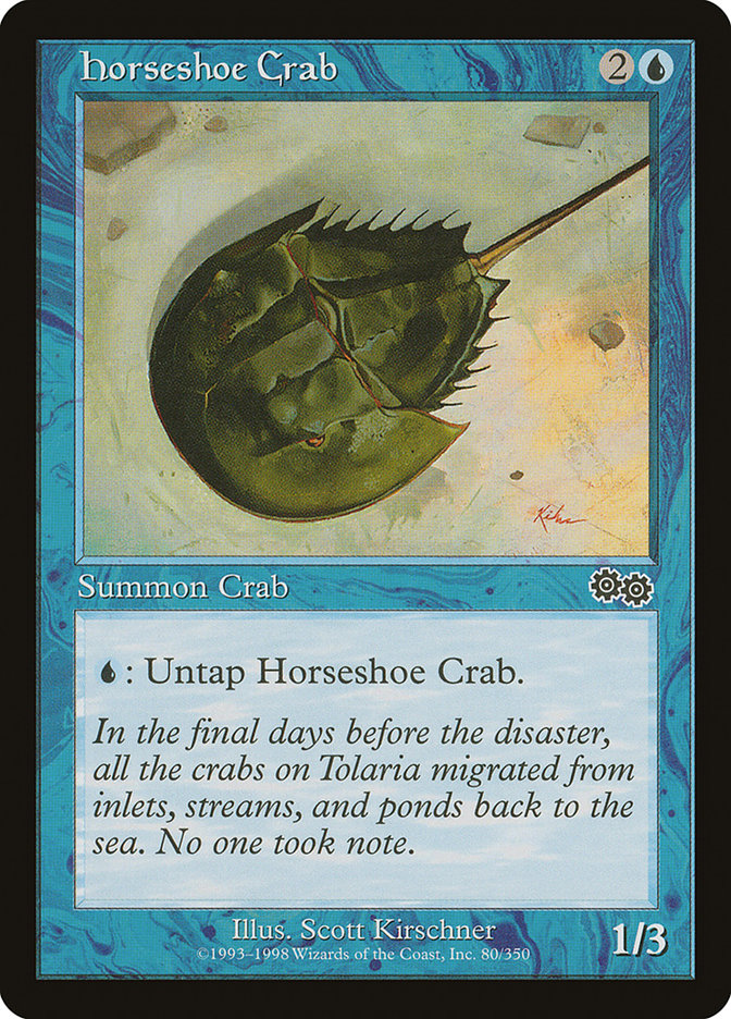 Horseshoe Crab [Urza's Saga] | Devastation Store