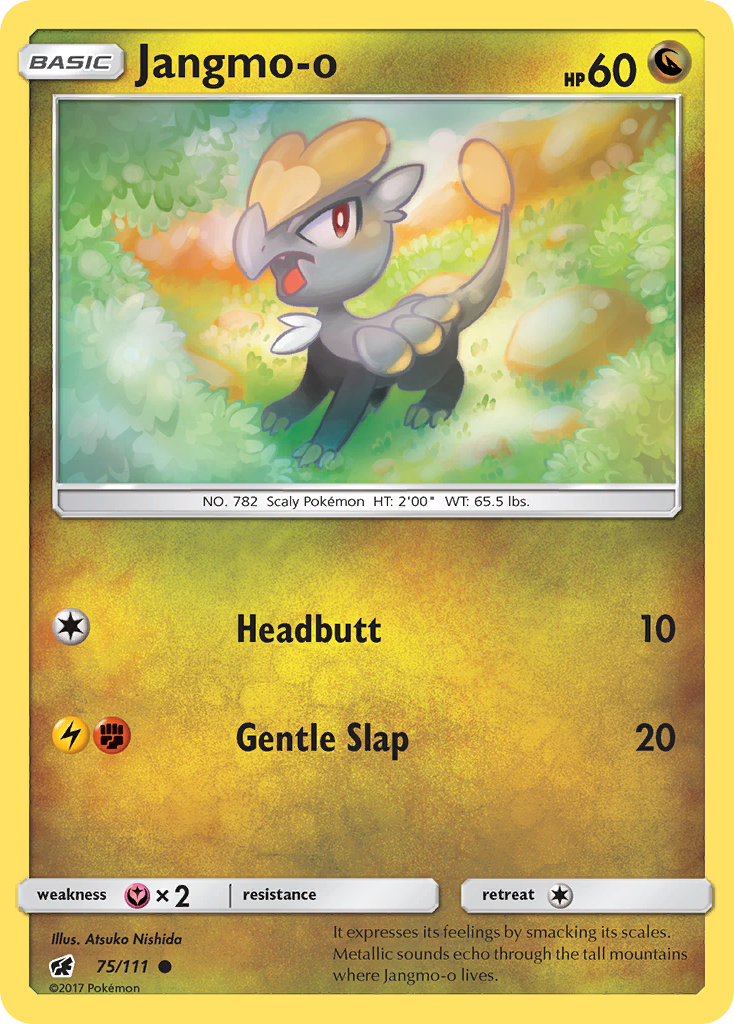 Jangmo-o (75/111) [Sun & Moon: Crimson Invasion] | Devastation Store