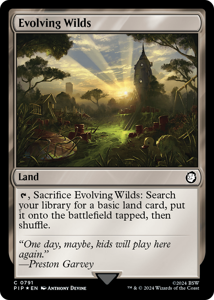 Evolving Wilds (Surge Foil) [Fallout] | Devastation Store