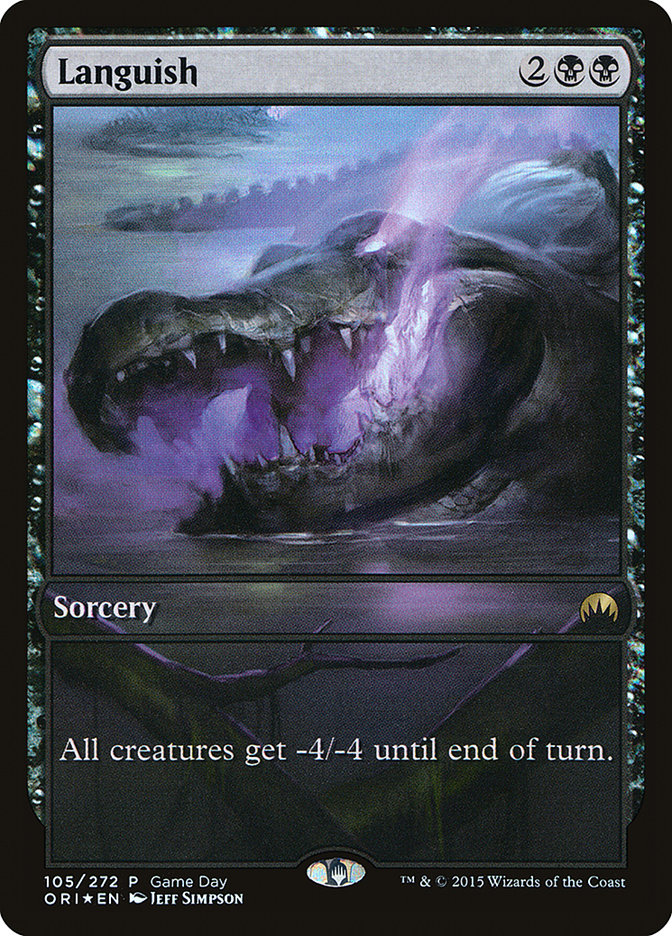 Languish (Game Day) [Magic Origins Promos] - Devastation Store | Devastation Store