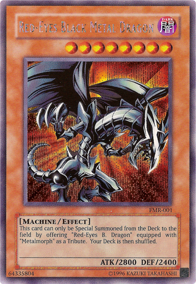 Red-Eyes Black Metal Dragon (Forbidden Memories) [FMR-001] Prismatic Secret Rare | Devastation Store