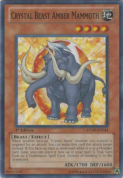 Crystal Beast Amber Mammoth [RYMP-EN044] Super Rare | Devastation Store