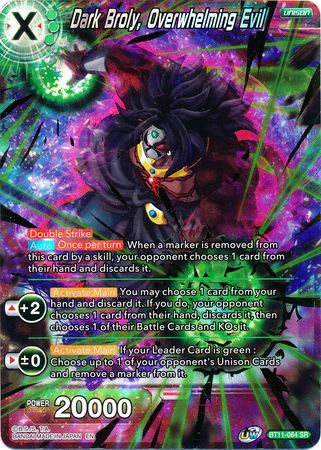 Dark Broly, Overwhelming Evil [BT11-064] | Devastation Store