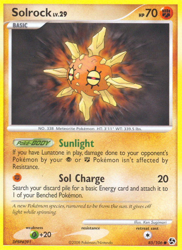 Solrock (85/106) [Diamond & Pearl: Great Encounters] | Devastation Store