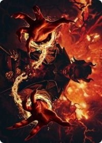 Tibalt's Trickery Art Card [Kaldheim: Art Series] | Devastation Store