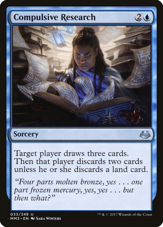Compulsive Research [Modern Masters 2017] | Devastation Store