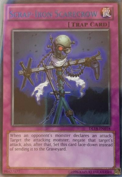 Scrap-Iron Scarecrow (Blue) [DL18-EN018] Rare | Devastation Store