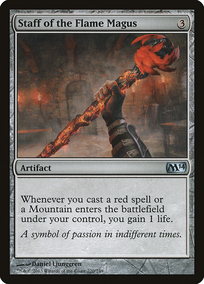 Staff of the Flame Magus [Magic 2014] - Devastation Store | Devastation Store