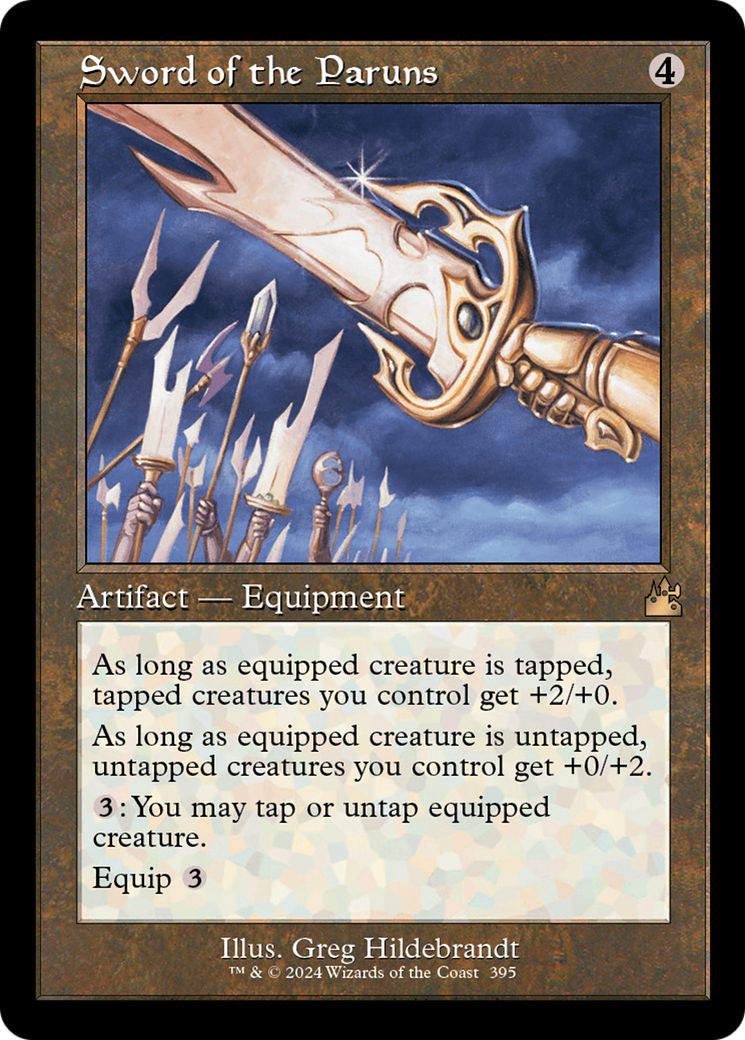 Sword of the Paruns (Retro Frame) [Ravnica Remastered] | Devastation Store