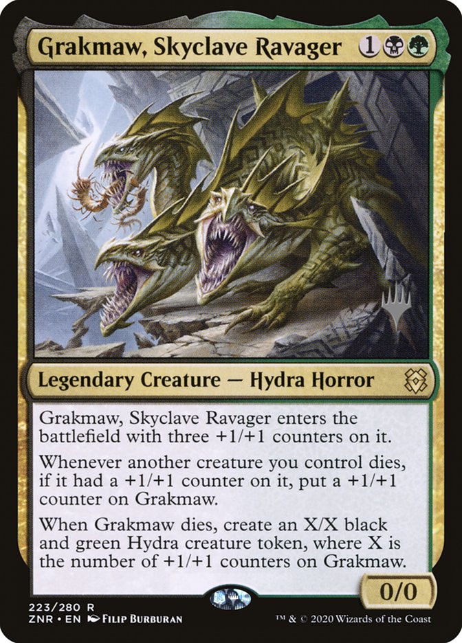 Grakmaw, Skyclave Ravager (Promo Pack) [Zendikar Rising Promos] | Devastation Store