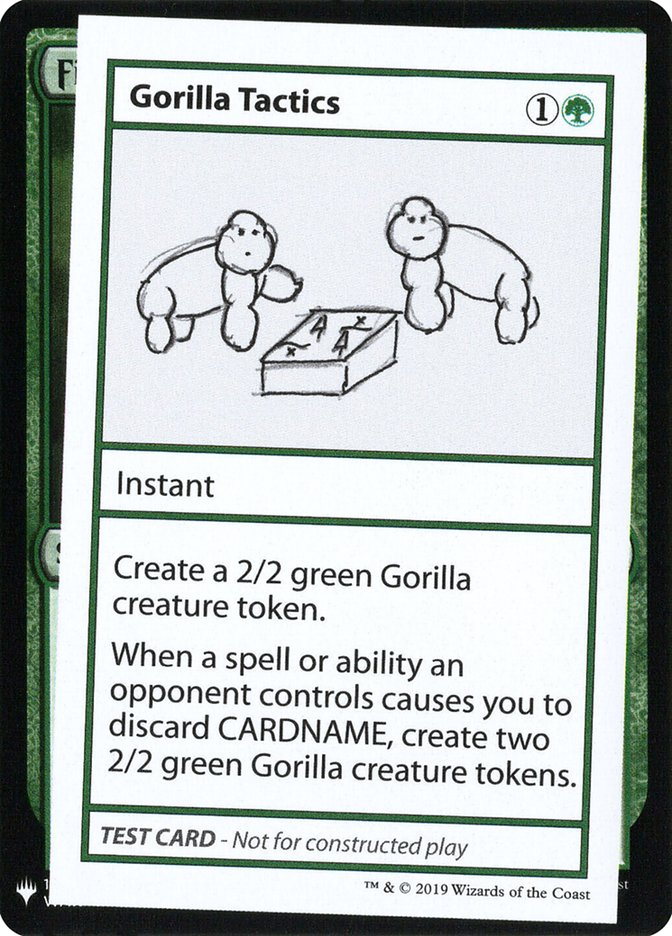 Gorilla Tactics [Mystery Booster Playtest Cards] | Devastation Store