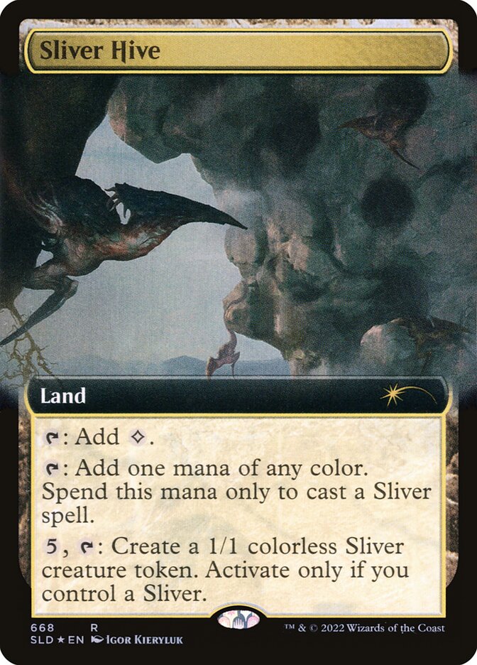 Sliver Hive (Extended Art) [Secret Lair Drop Promos] | Devastation Store