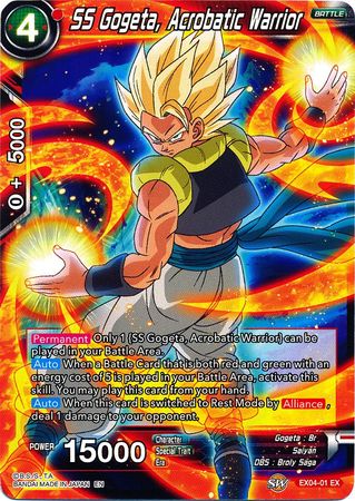 SS Gogeta, Acrobatic Warrior [EX04-01] | Devastation Store