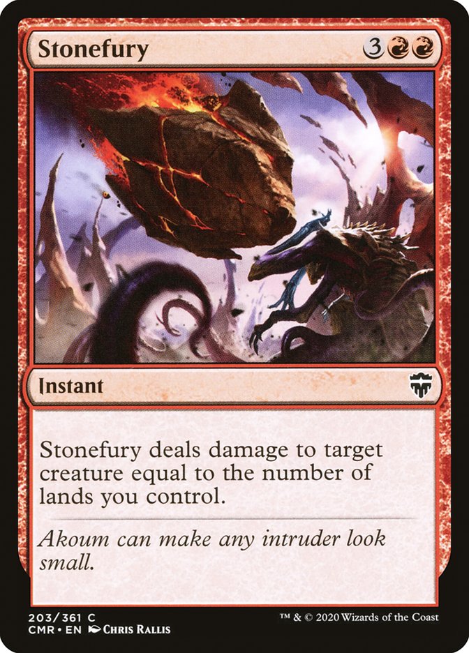 Stonefury [Commander Legends] | Devastation Store