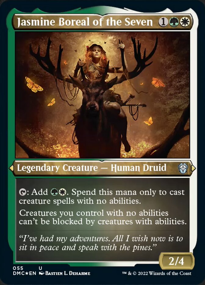 Jasmine Boreal of the Seven (Foil Etched) [Dominaria United Commander] | Devastation Store