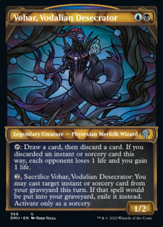 Vohar, Vodalian Desecrator (Showcase Textured) [Dominaria United] | Devastation Store