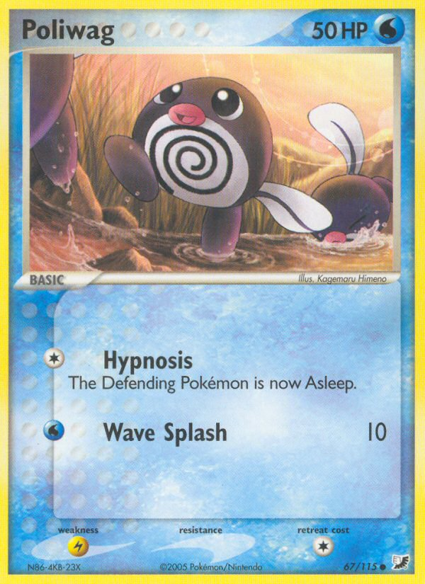 Poliwag (67/115) [EX: Unseen Forces] | Devastation Store