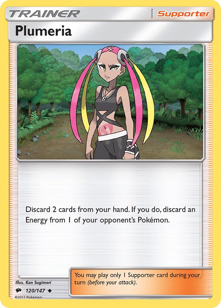 Plumeria (120/147) [Sun & Moon: Burning Shadows] | Devastation Store