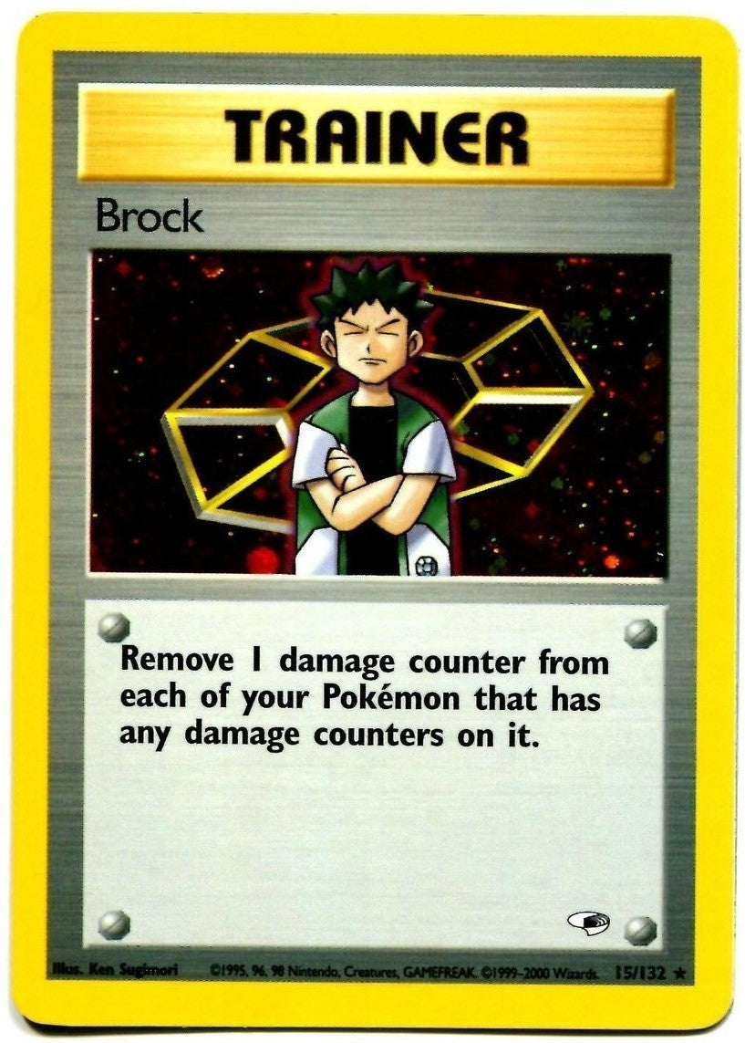 Brock (15/132) [Gym Heroes Unlimited] | Devastation Store