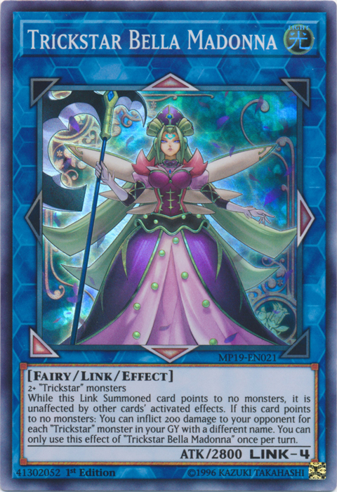 Trickstar Bella Madonna [MP19-EN021] Super Rare | Devastation Store