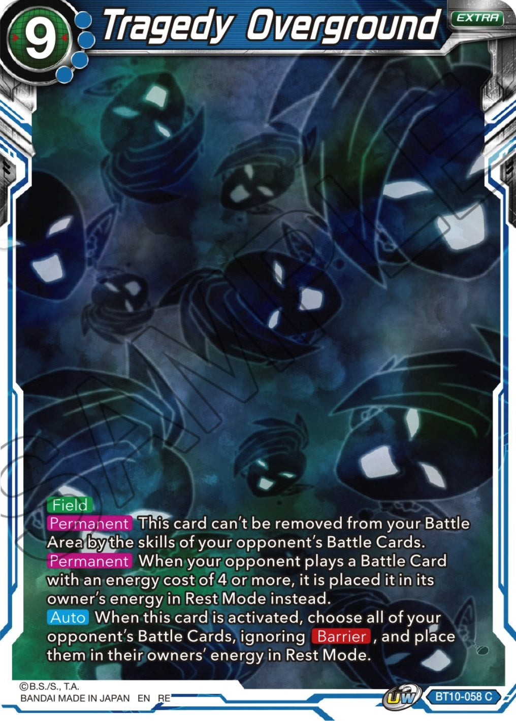 Tragedy Overground (Reprint) (BT10-058) [Ultimate Deck 2023] | Devastation Store