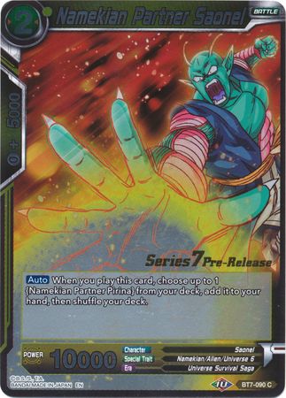 Namekian Partner Saonel [BT7-090_PR] | Devastation Store