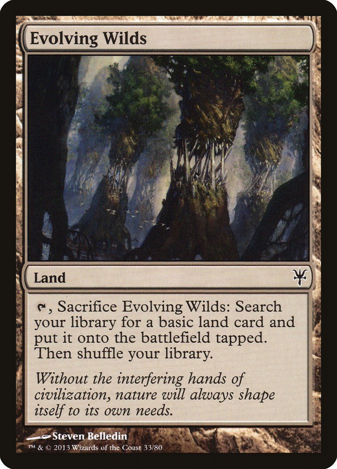 Evolving Wilds [Duel Decks: Sorin vs. Tibalt] | Devastation Store