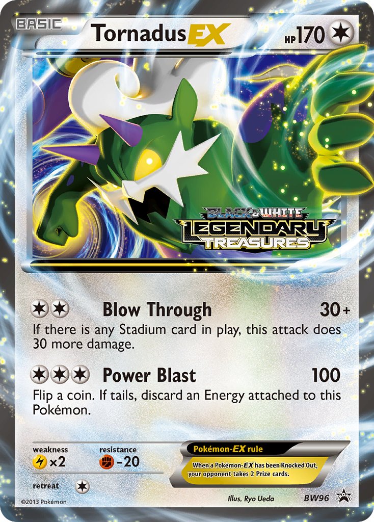 Tornadus EX (BW96) [Black & White: Black Star Promos] | Devastation Store